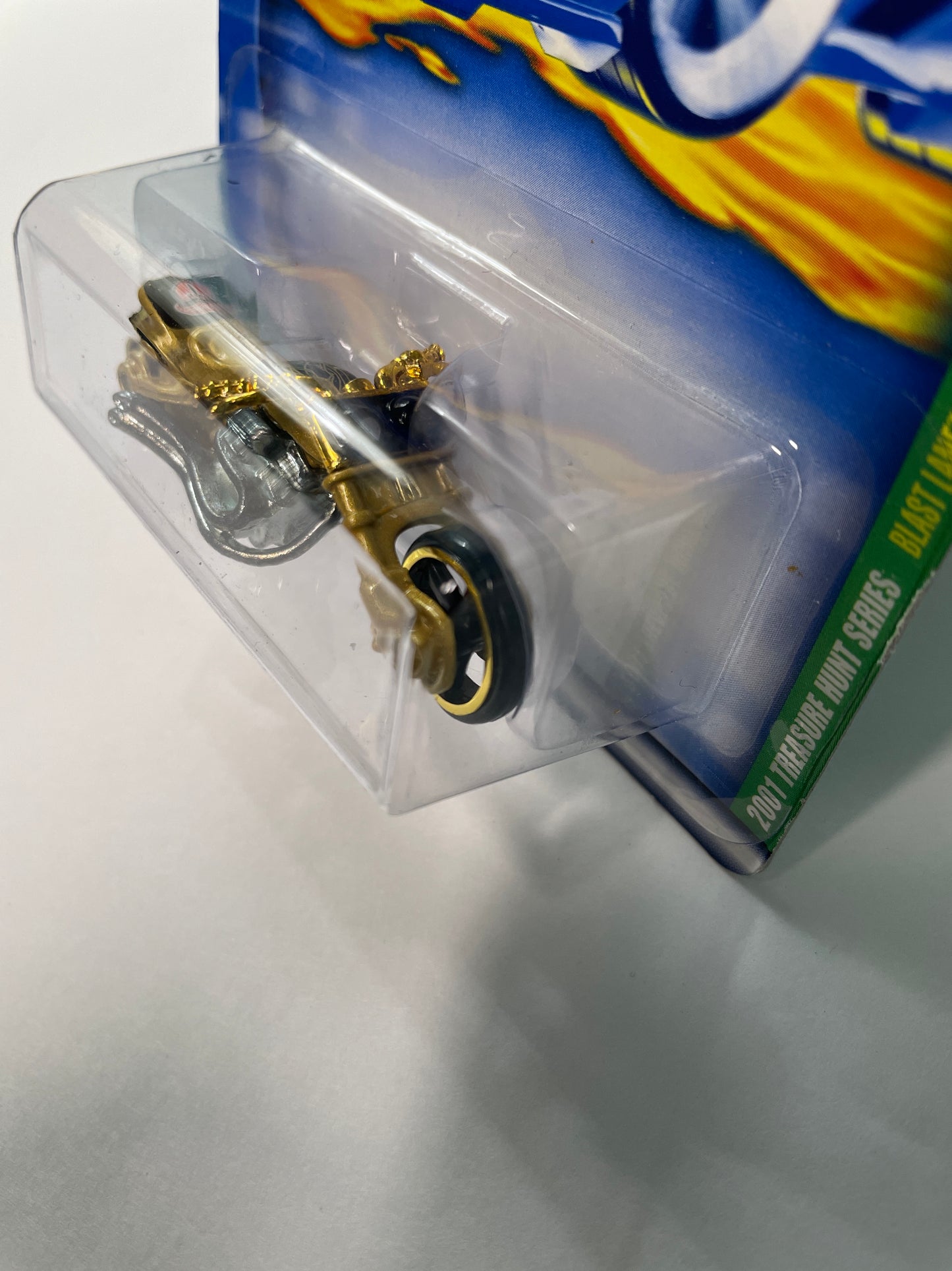 Hot Wheels 1/64 Treasure Hunt 2001 Blast Lane Gold