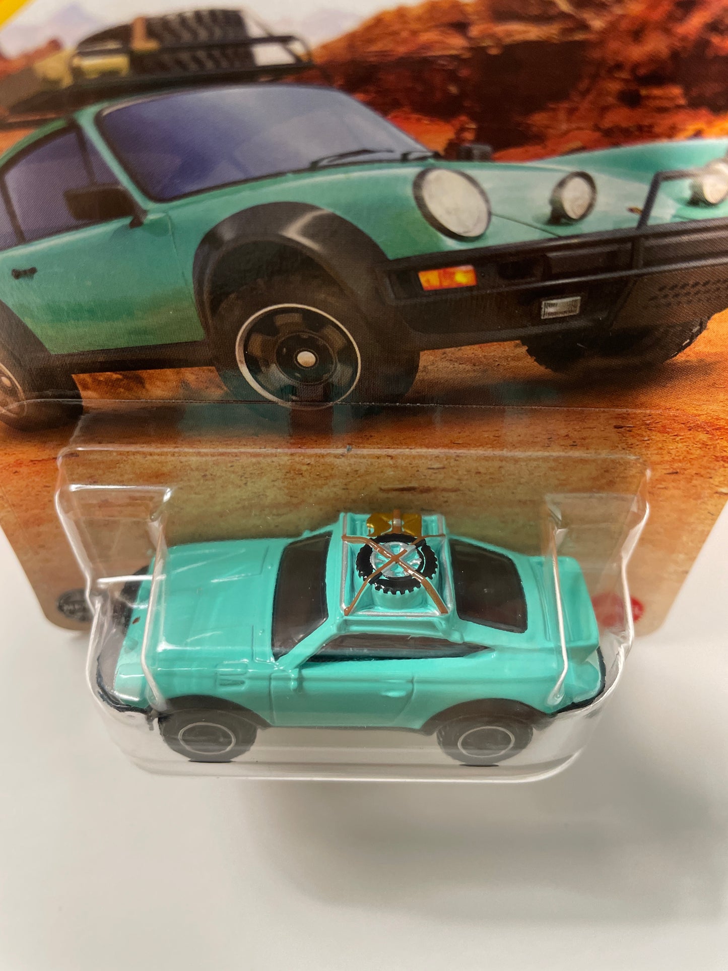 Matchbox 1/64 1985 Porsche 911 Rally Teal