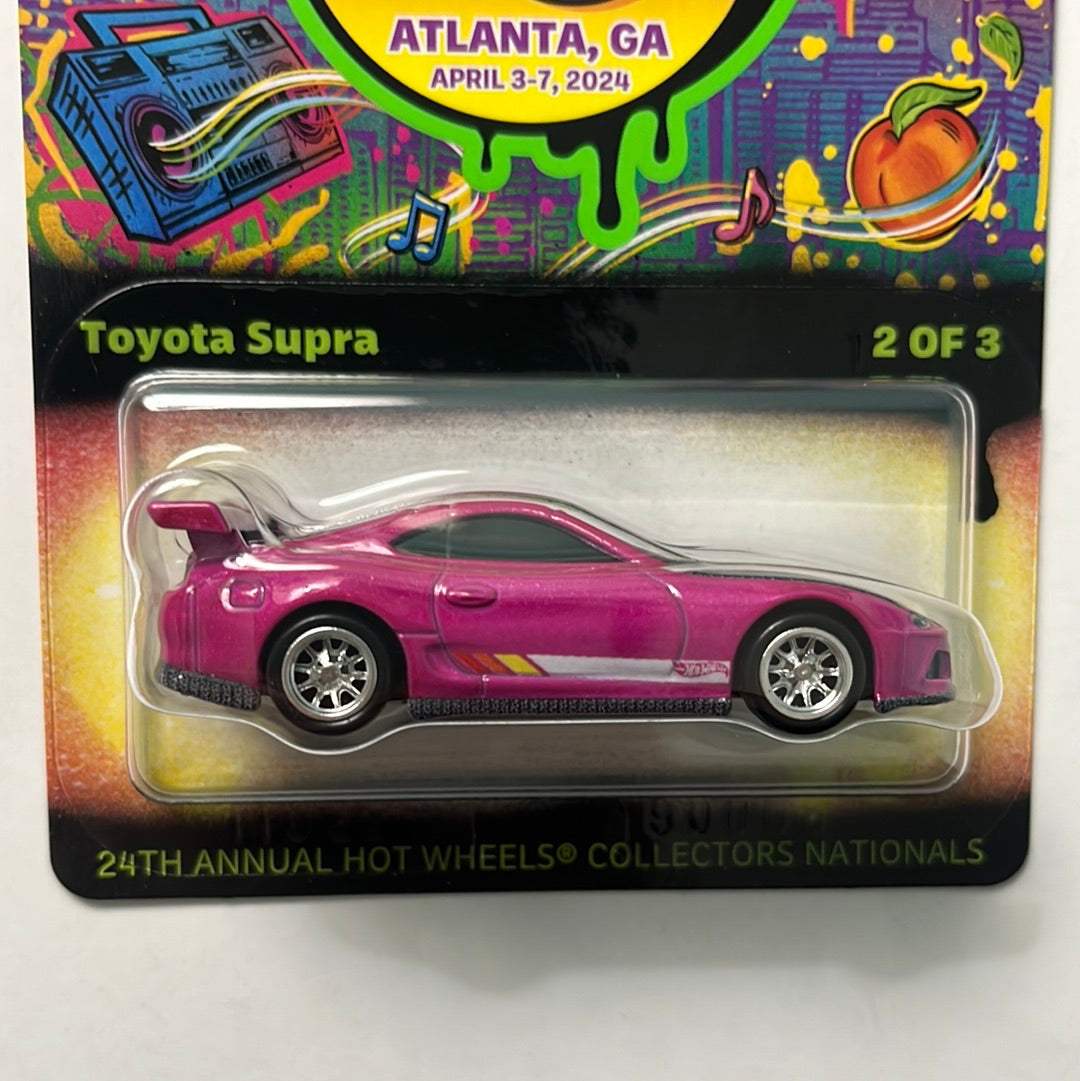 ホットウィール アトランタコンベンション トヨタ スープラ 2 Hot Wheels Premium 2 Pack FAST & FURIOUS Toyota Supra 2023