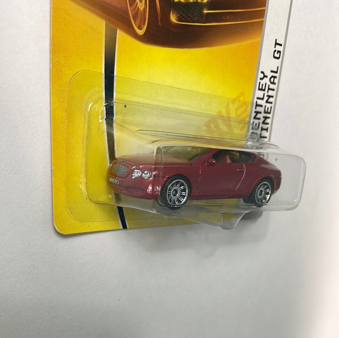 Matchbox 1/64 Bentley Continental GT Red
