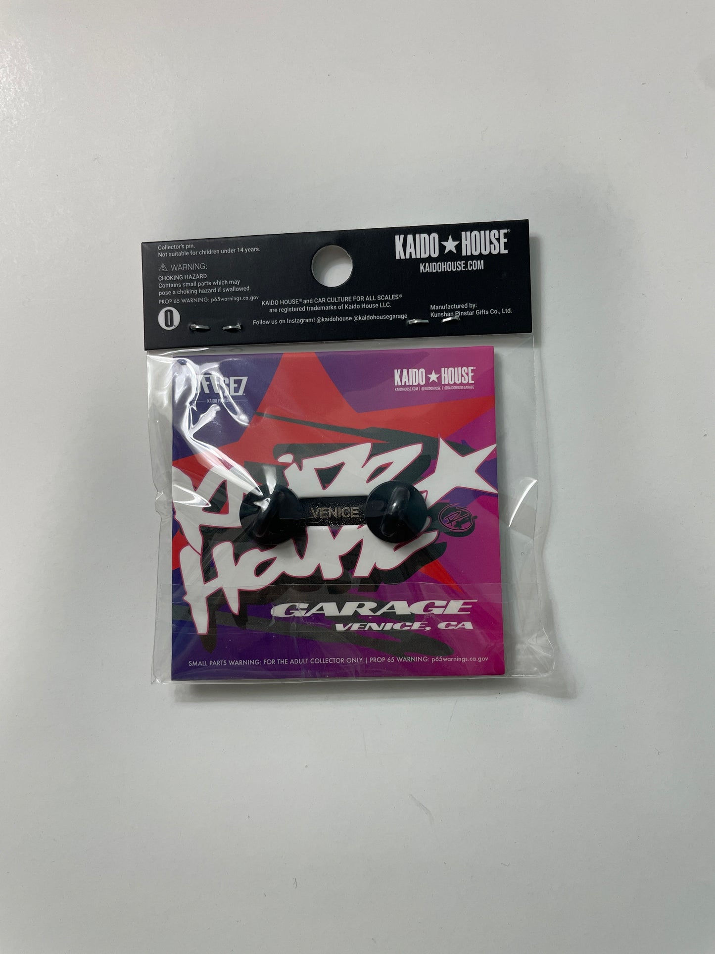 Kaido House Garage Pin Blue