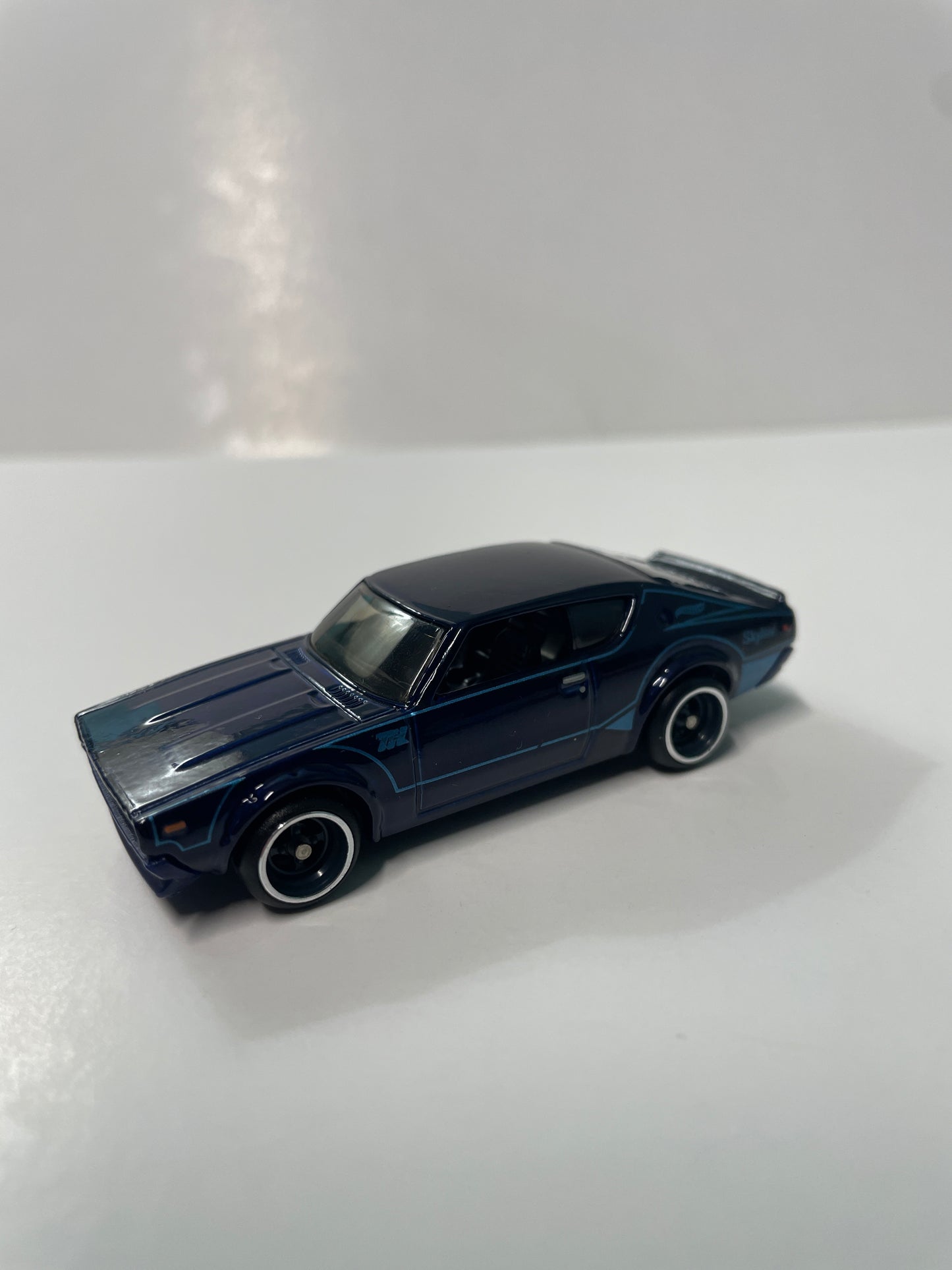 *Loose* Hot Wheels 1/64 Super Treasure Hunt Nissan Skyline 2000 GT-R Blue