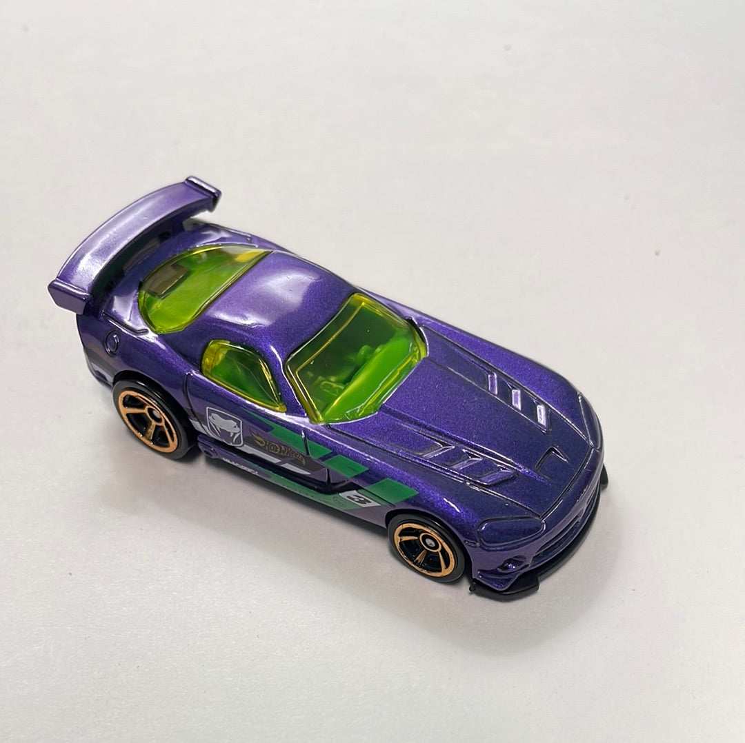 *Loose* Hot Wheels 1/64 5 Pack Exclusive Dodge Viper SRT10 ACR Purple