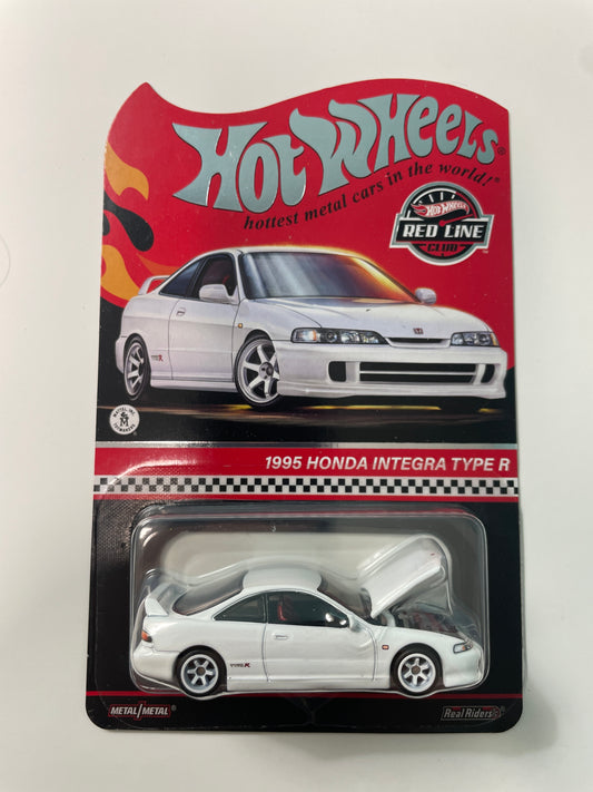 Hot Wheels 1/64 RLC 1995 Honda Integra Type R White