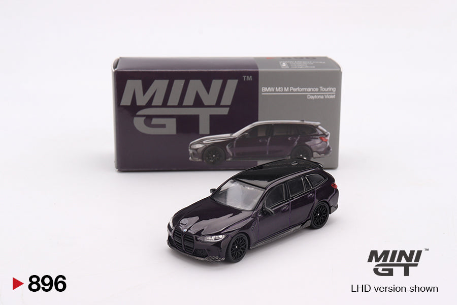 Mini GT 1/64 BMW M3 M Performance Touring Daytona Violet - MGT00896