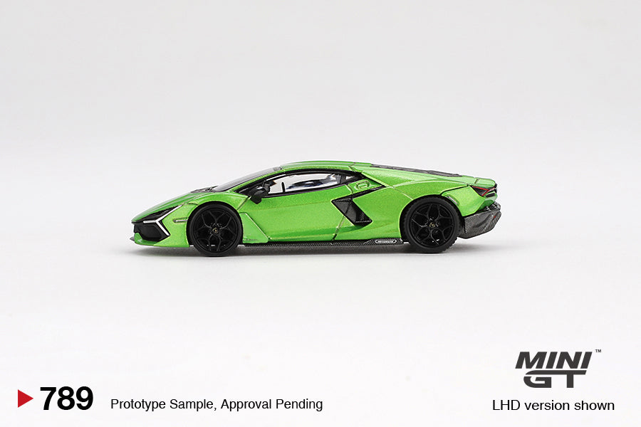 Mini GT 1/64 Lamborghini Revuelto Verde Selvans Green