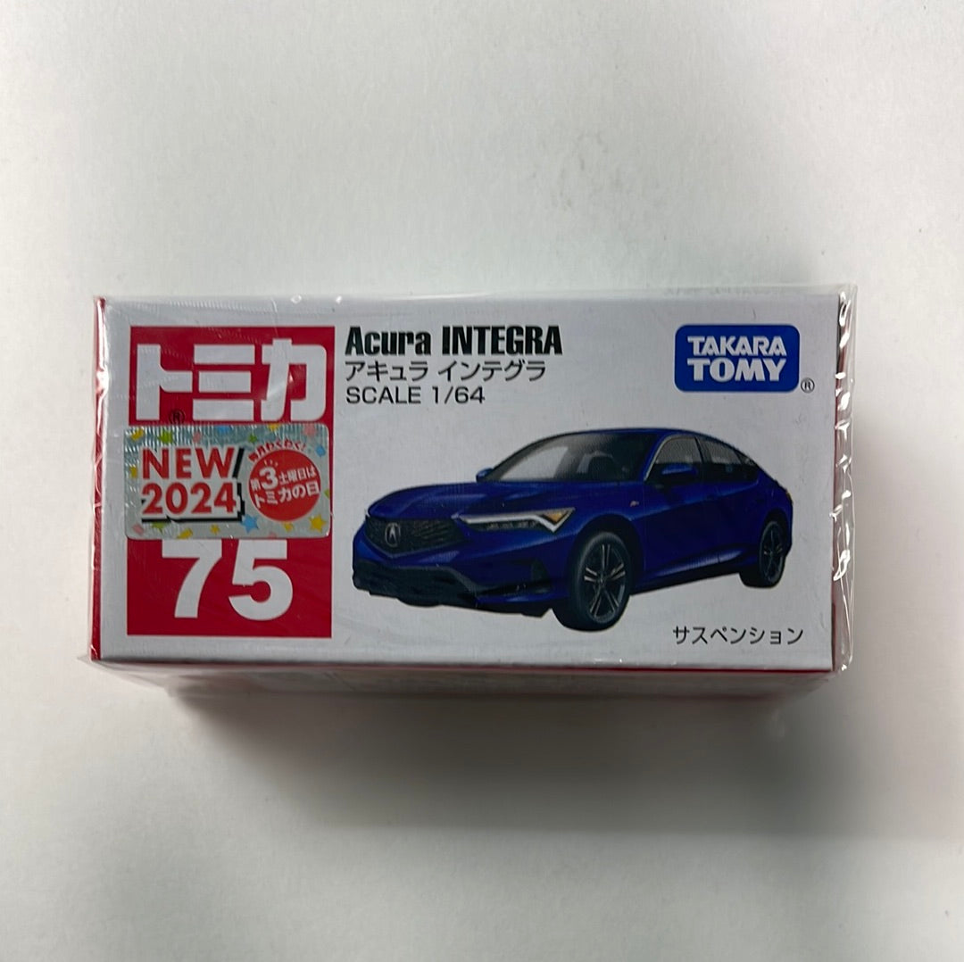 Tomica 1/64 n75 Acura Integra Blue