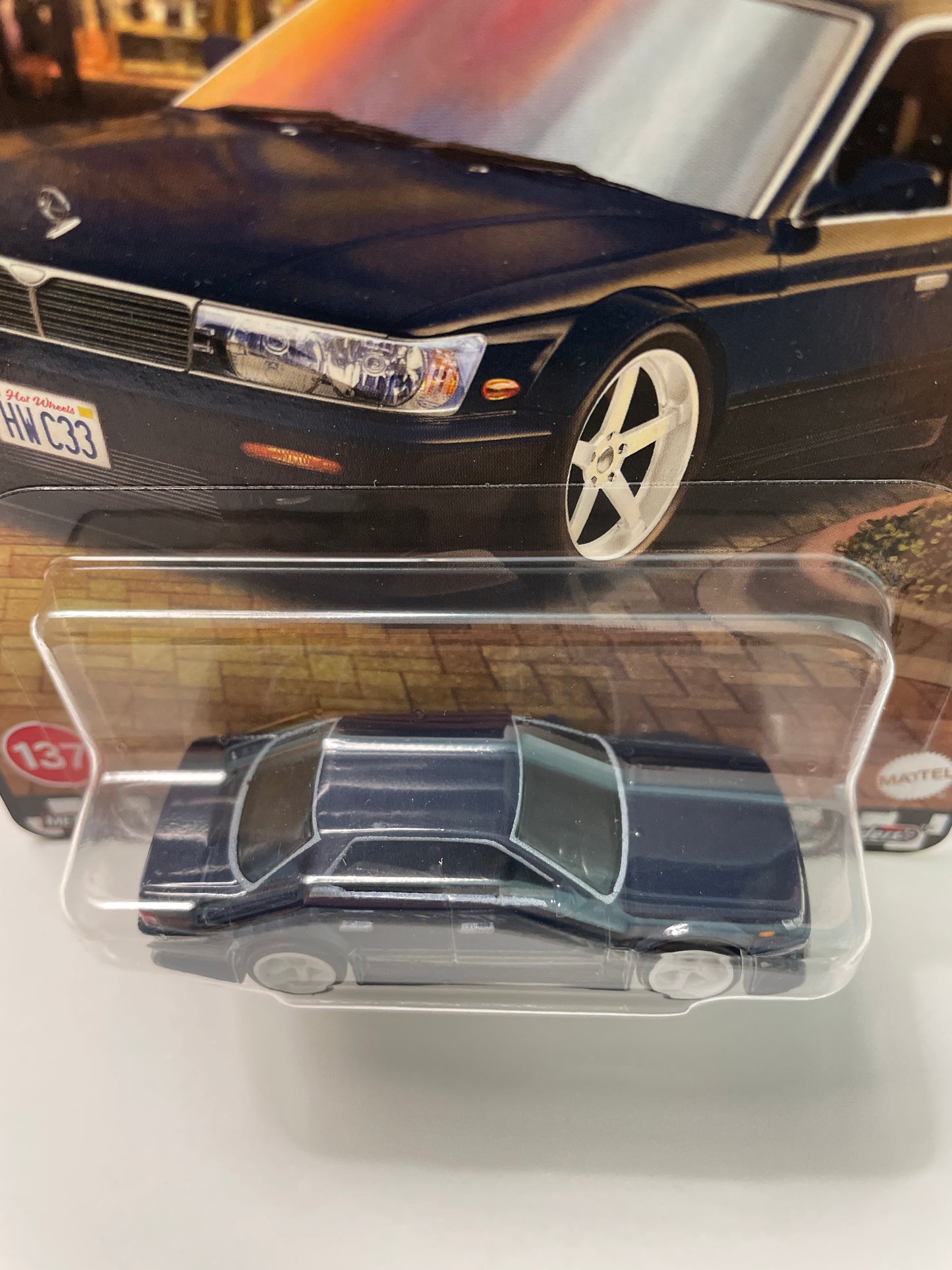 Hot Wheels 1/64 Nissan Laurel C33 Blue - JBL10