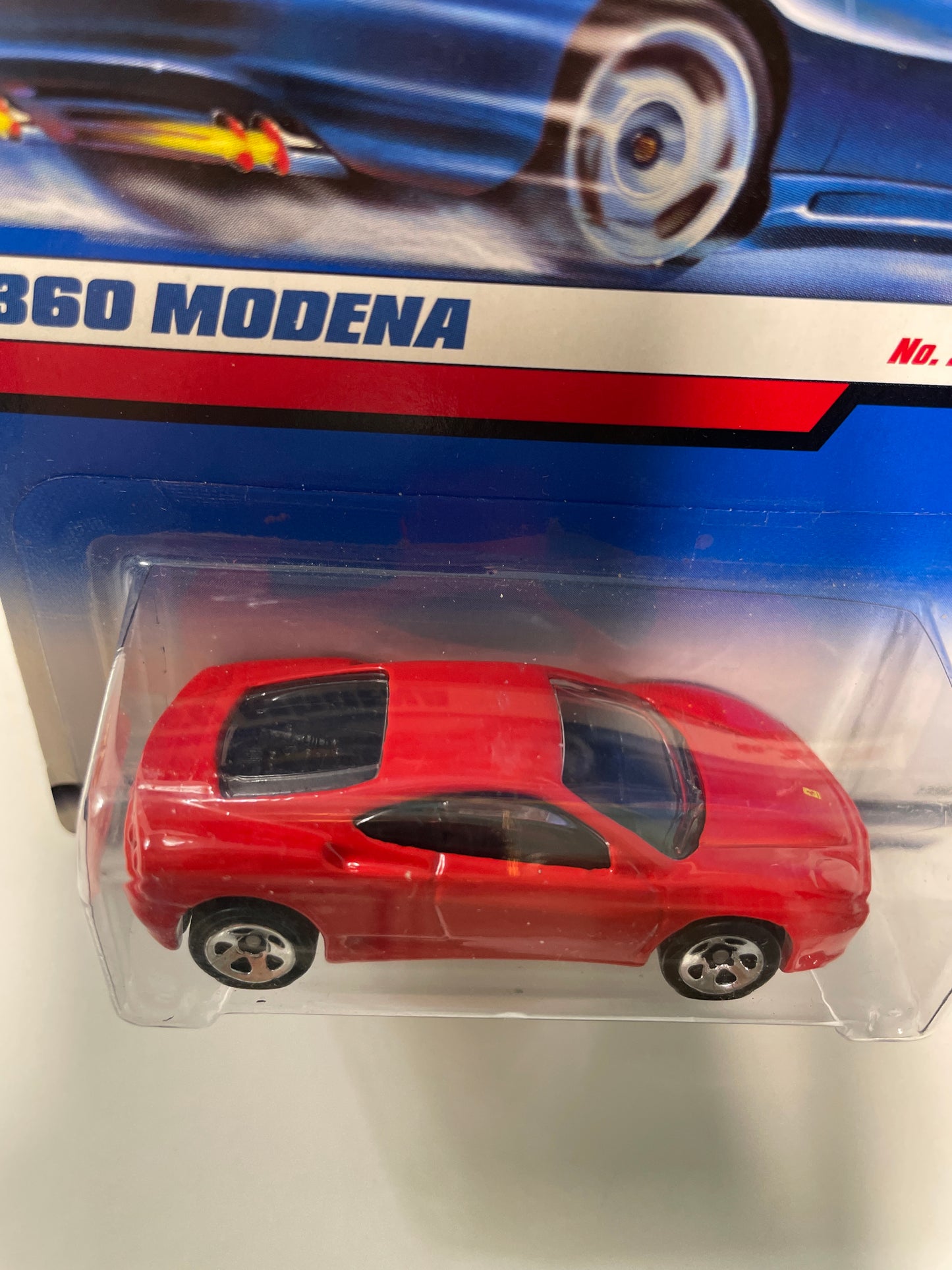Hot Wheels 1/64 Ferrari 360 Modena Red - Damaged Box