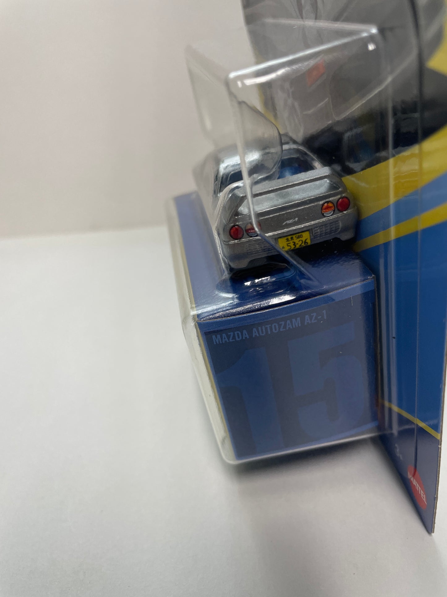 Matchbox Collectors 1/64 Mazda Autozam AZ-1 Silver - JJV96 - Damaged Box