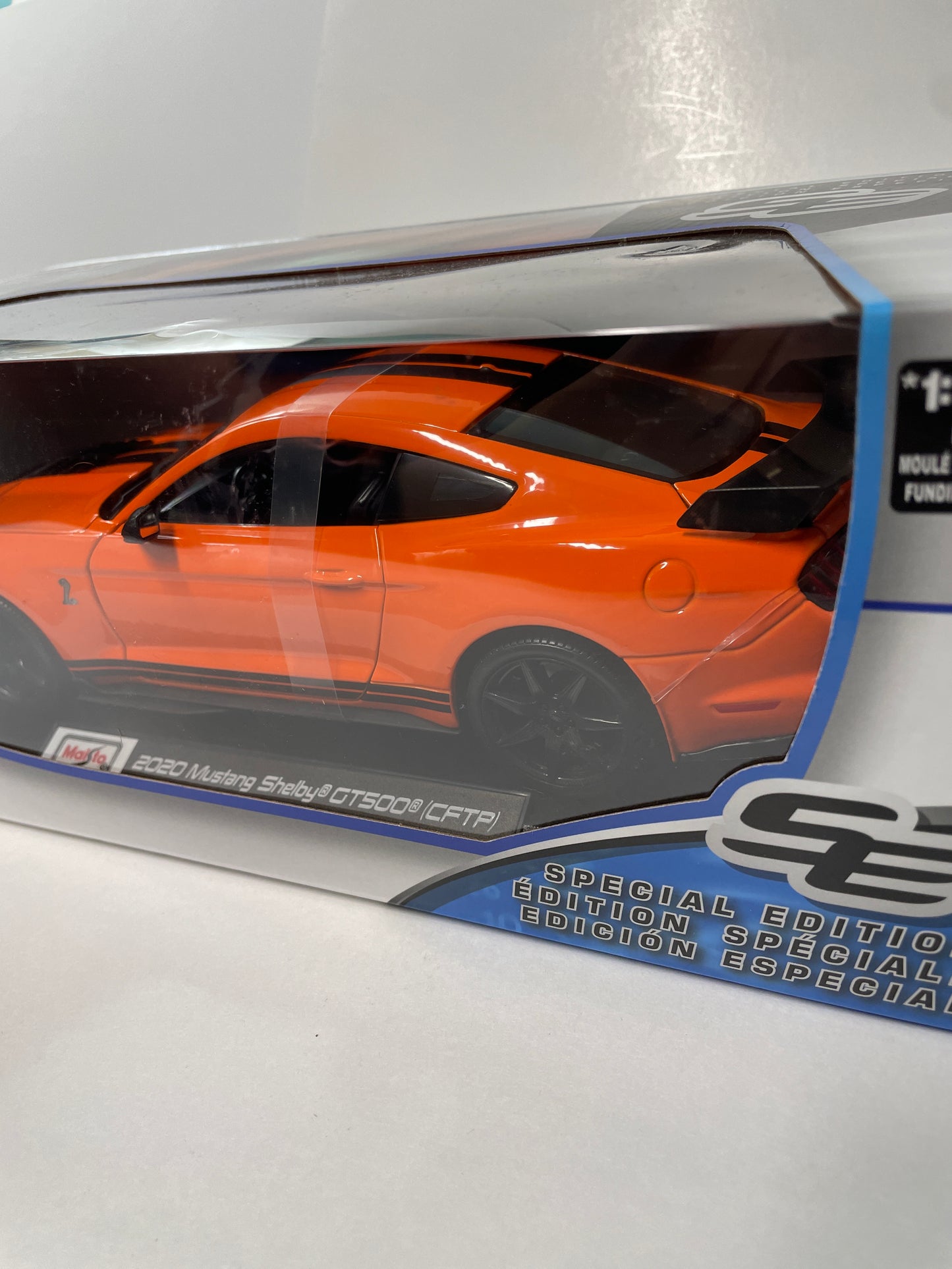 Maisto 1/18 2020 Mustang Shelby GT500 (CFTP) Orange