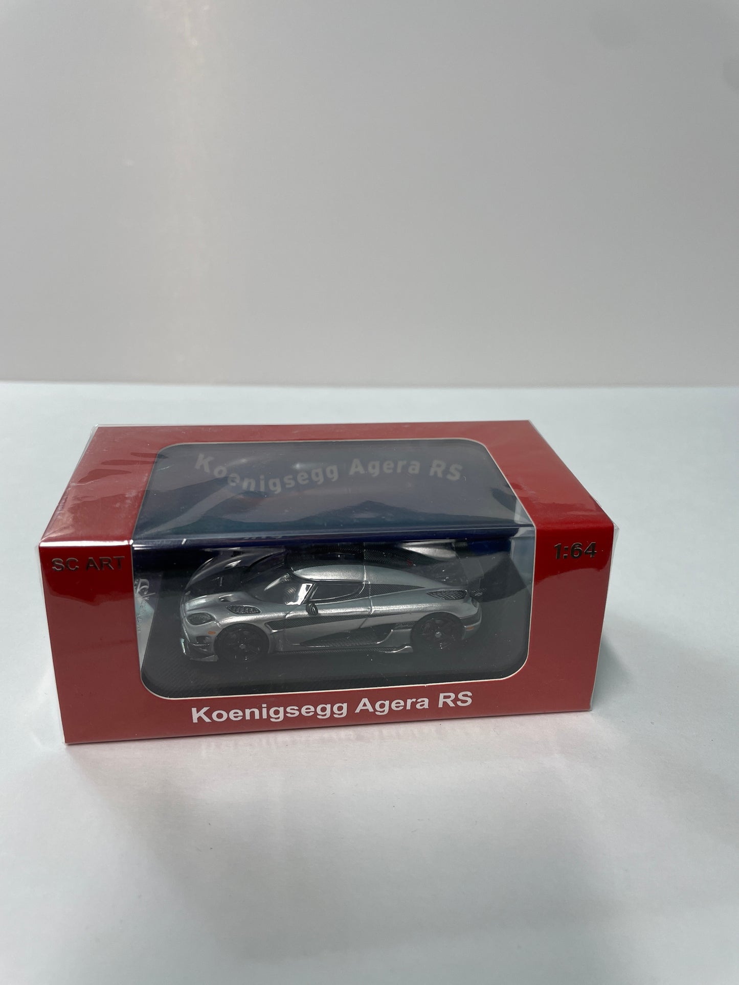 SmallCar Art 1/64 Koenigsegg Agera RS Silver