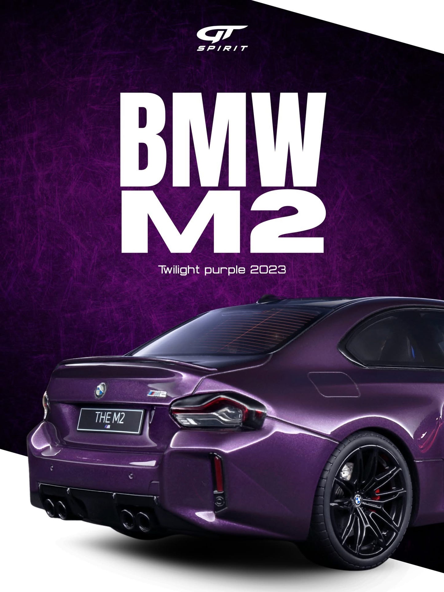GT Spirit 1/18 2023 BMW M2 Purple - GT946
