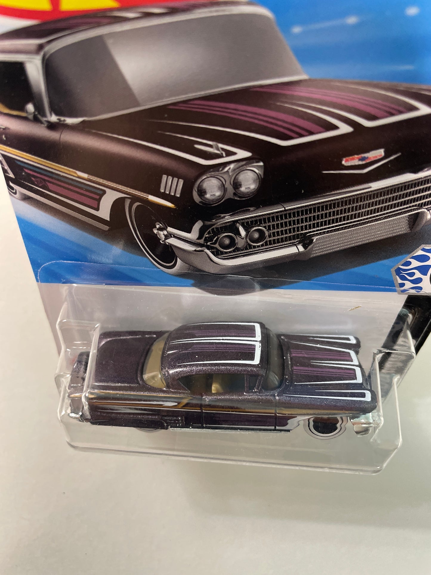 Hot Wheels 1/64 ‘58 Chevy Impala Brown