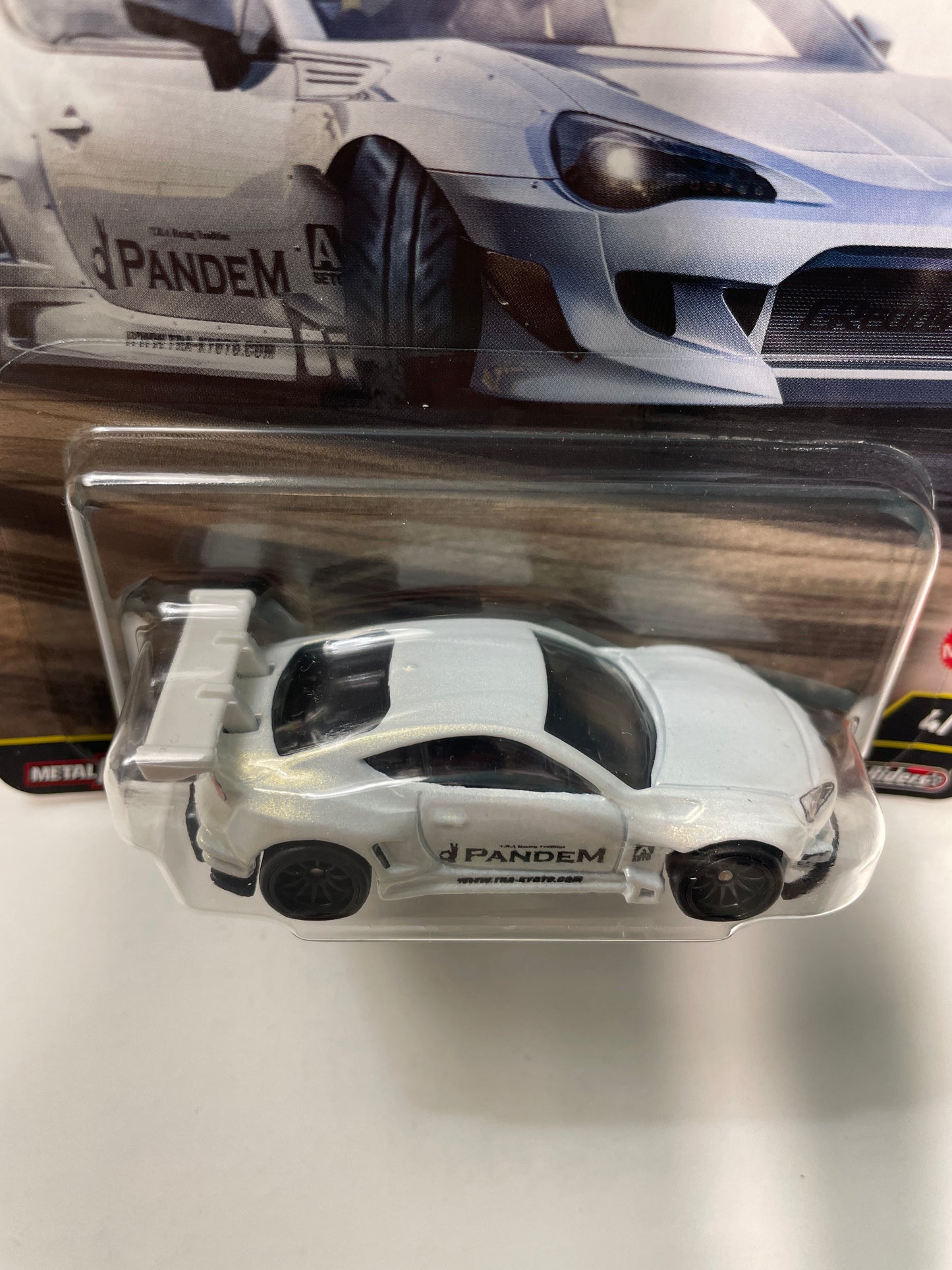 Hot Wheels 1/64 Car Culture Circuit Legends Pandem Subaru BRZ White - JBK64