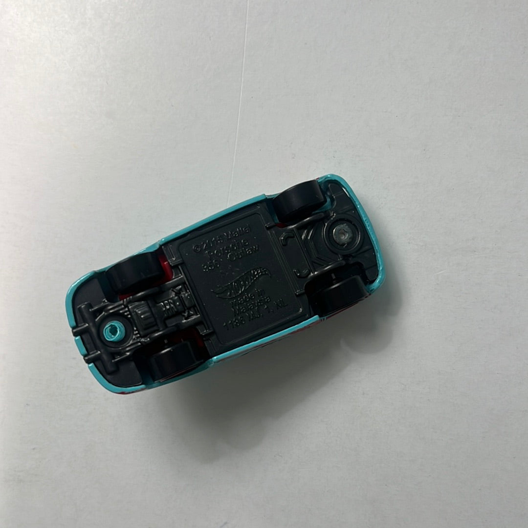 *Loose* Hot Wheels 1/64 Mystery Models Porsche 356 Outlaw Blue