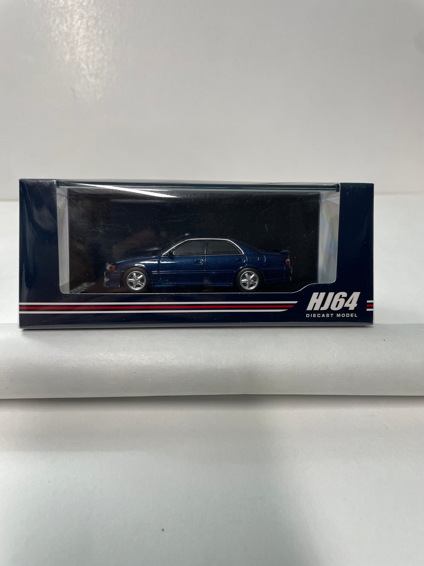 Hobby Japan 1/64 Toyota Chaser TOURER V (JZX100) 1998 Dark Blue Mica