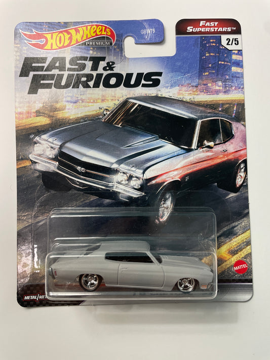 *Damaged Card* Hot Wheels Fast & Furious Fast Superstars ‘70 Chevelle SS