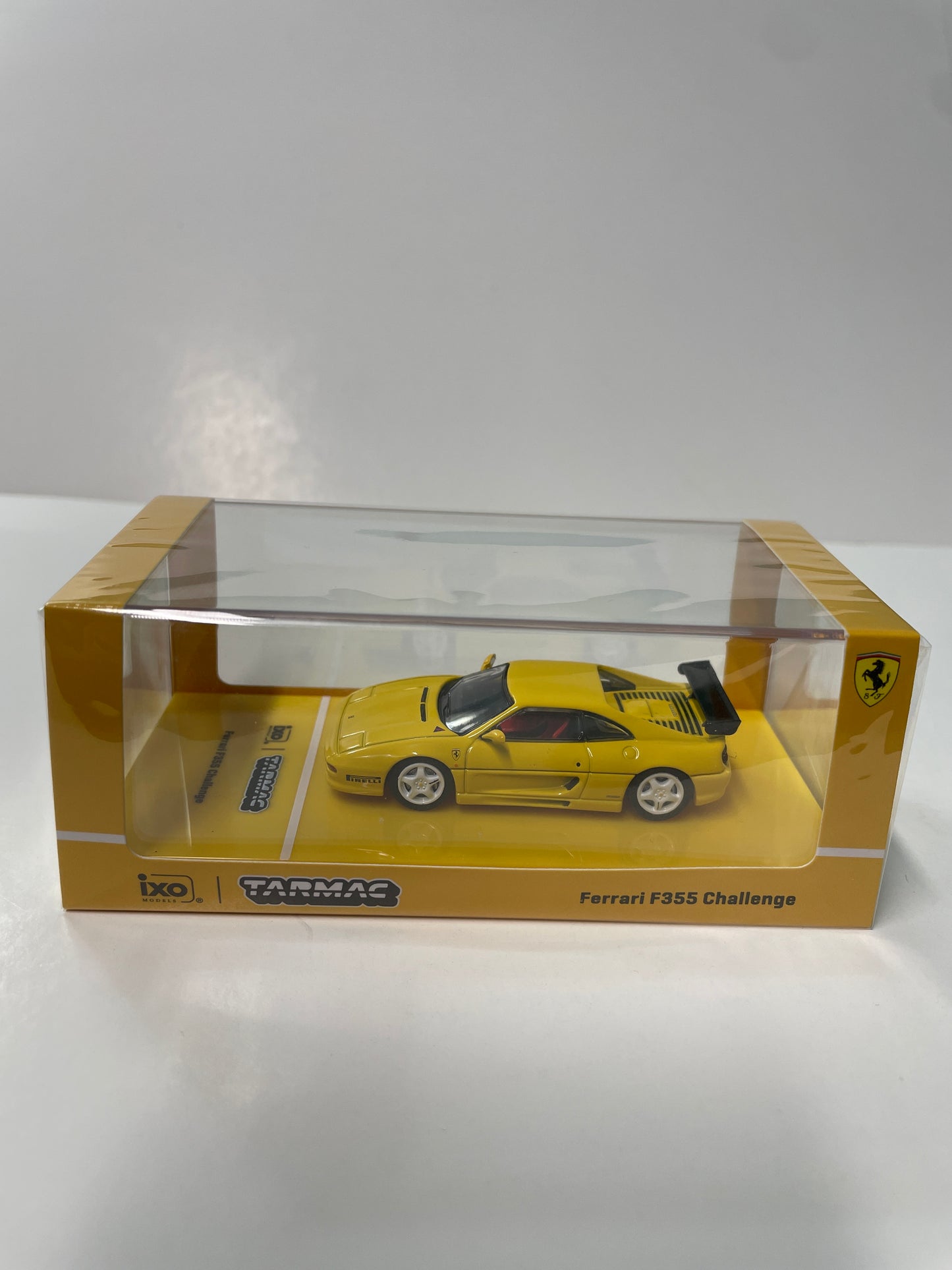 Tarmac Works X iXO Models 1/64 Ferrari F355 Challenge Yellow - ROAD64 - T64R-083-YL