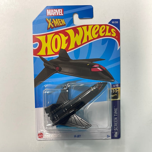 Hot Wheels 1/64 X-Men X-Jet Black