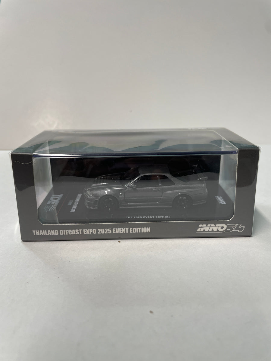 INNO64 1/64 R34 THAILAND DIECAST EXPO 限定 INNO64 Nissan Skyline GT-T R34 International MotorXpo HK