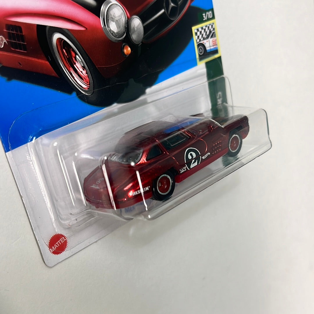 Hot Wheels Super Treasure Hunt Mercedes-Benz 300 SL Red