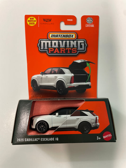 Matchbox 1/64 Moving Parts 2025 Cadillac Escalade IQ White
