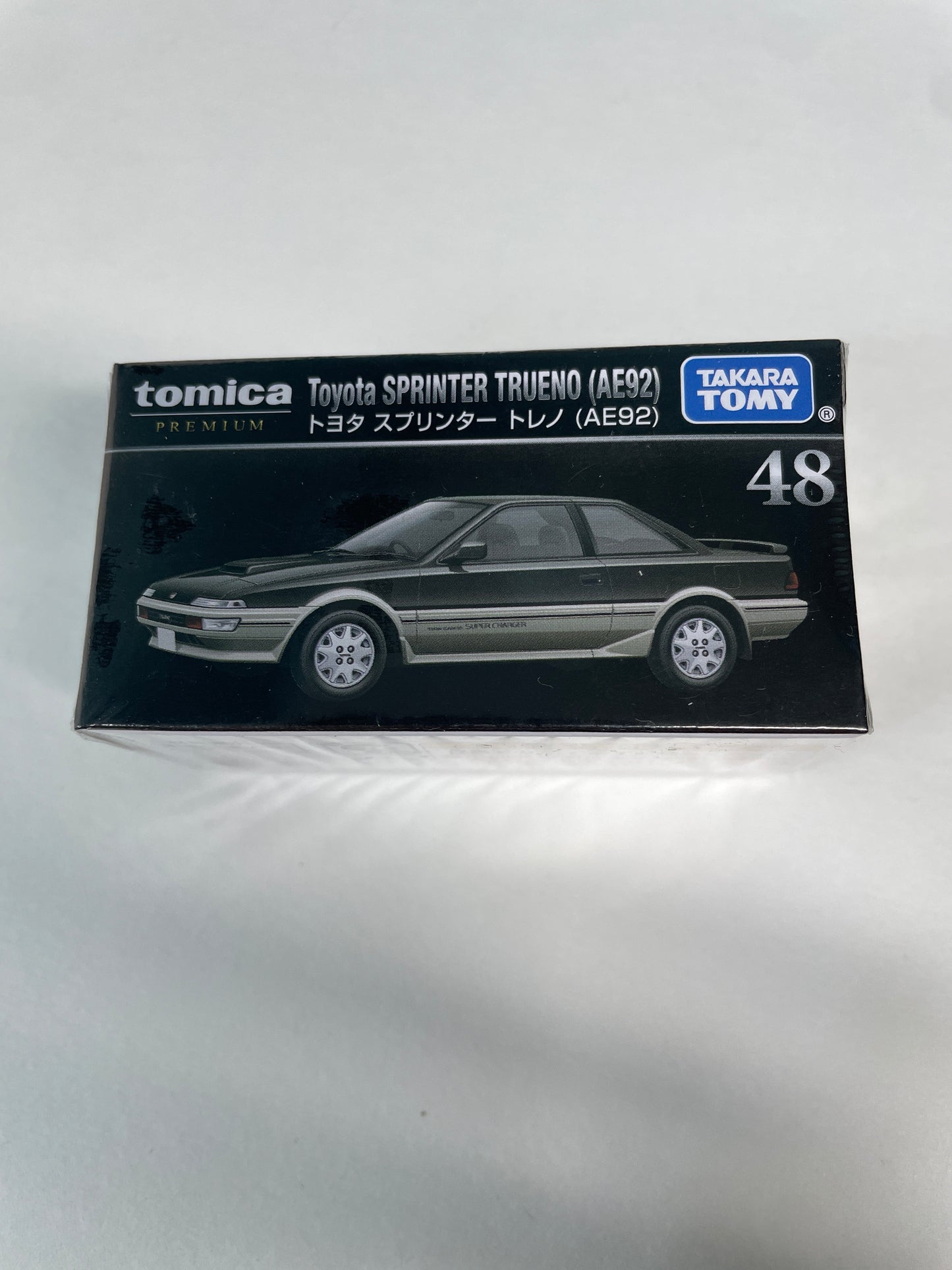Tomica Premium 1/60 Toyota Sprinter Trueno (AE92) #48 Black - 99537