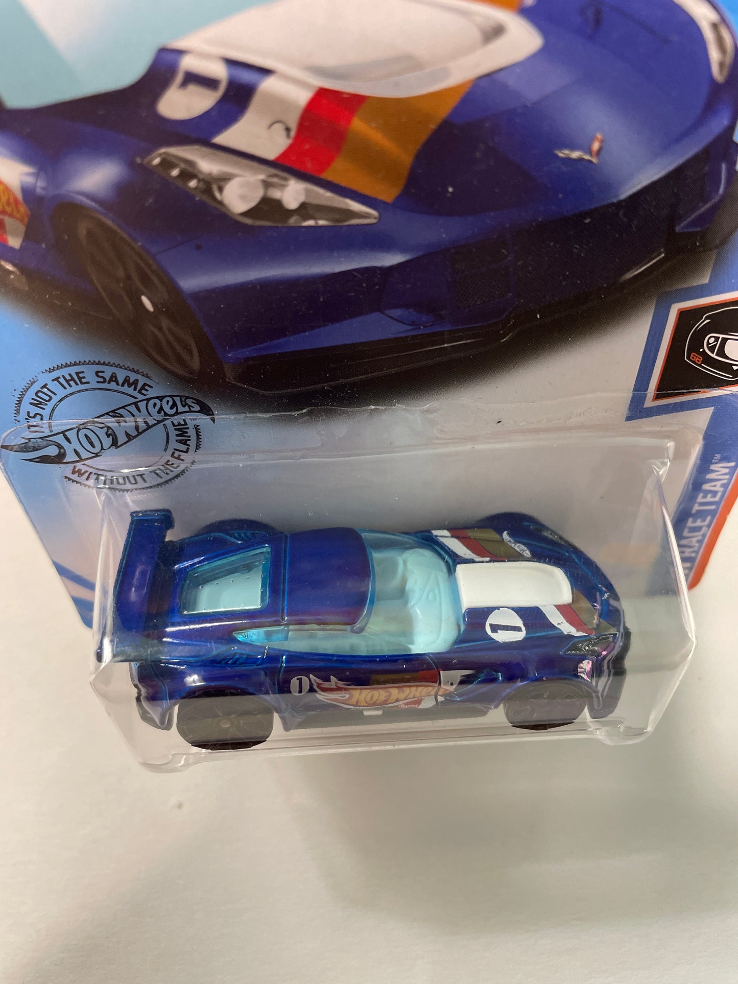 Hot Wheels 1/64 Chevrolet Corvette C7.R Blue