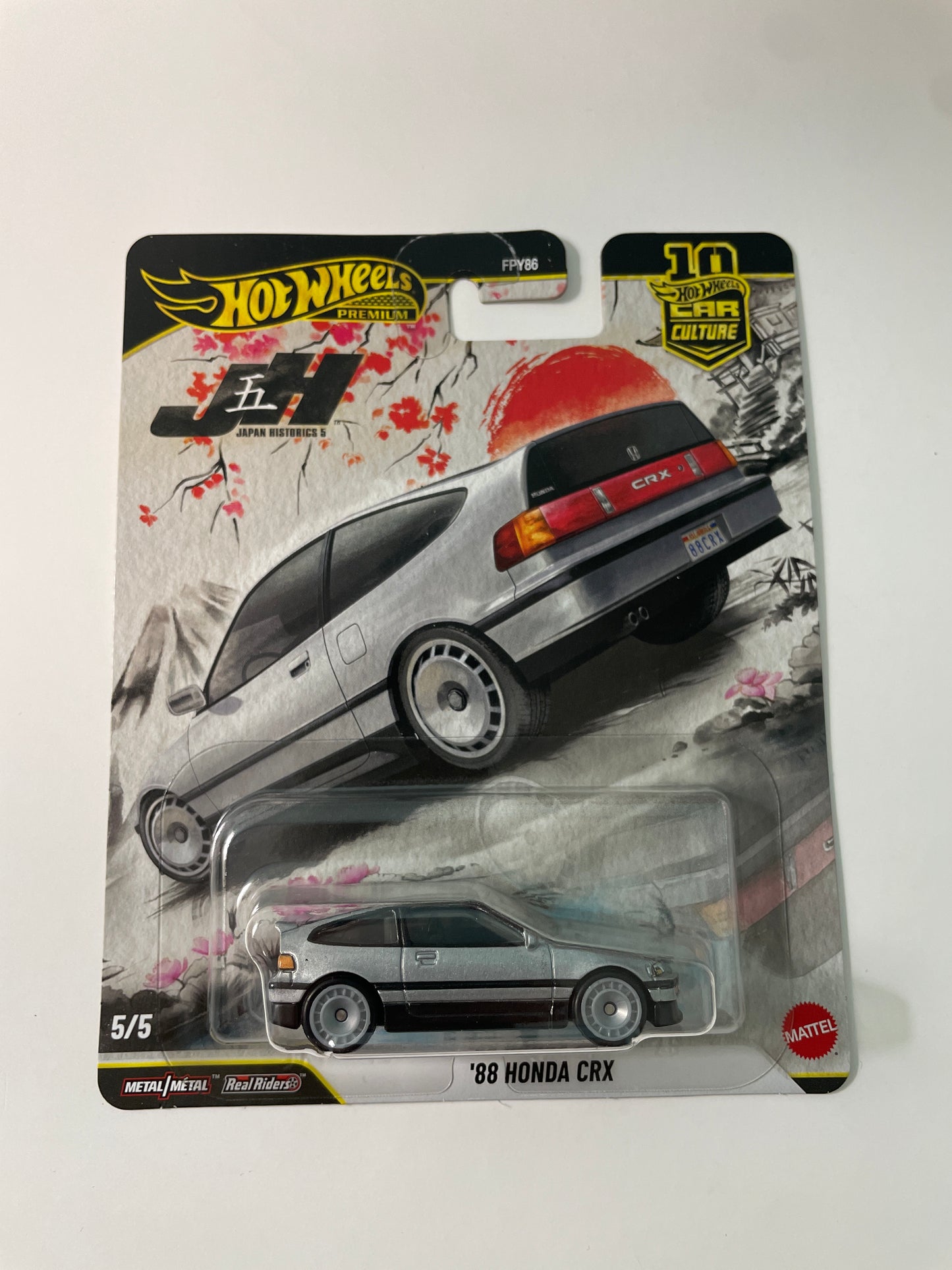 Hot Wheels 1/64 Car Culture Mix P Japan Historics 5 Set of 5 (FPY86-961P)