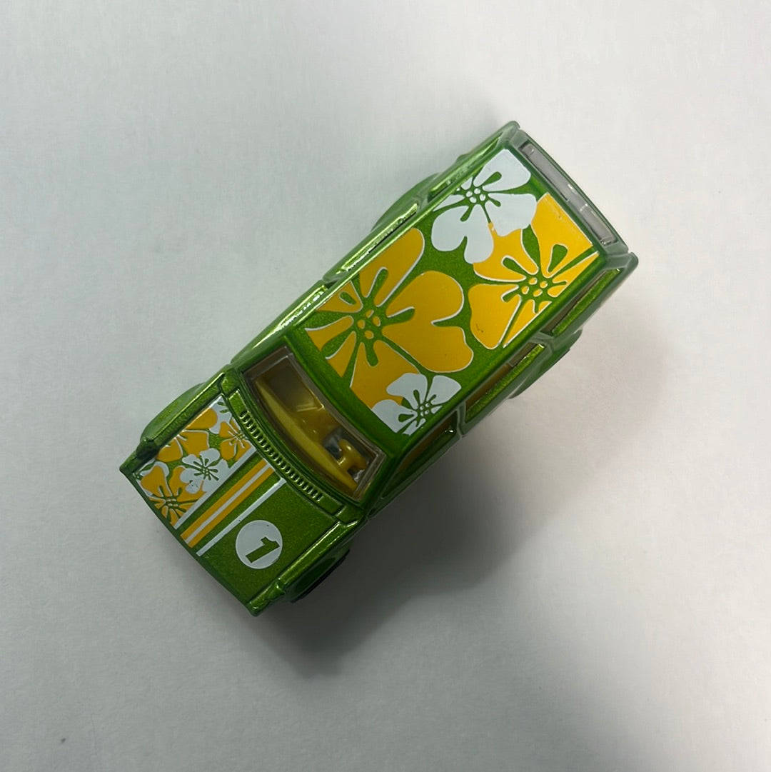 *Loose* Hot Wheels 1/64 Mystery Models Datsun 510 Wagon Green
