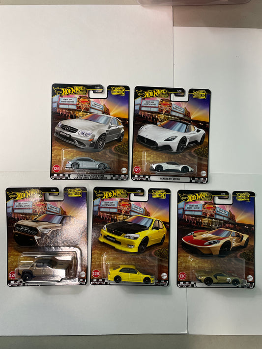 Hot Wheels 1/64 2025 Boulevard Mix C Set of 5 (GJT68-978C)