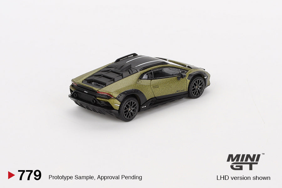 Mini GT 1/64 Lamborghini Huracán Sterrato Verde Gea Matt Green