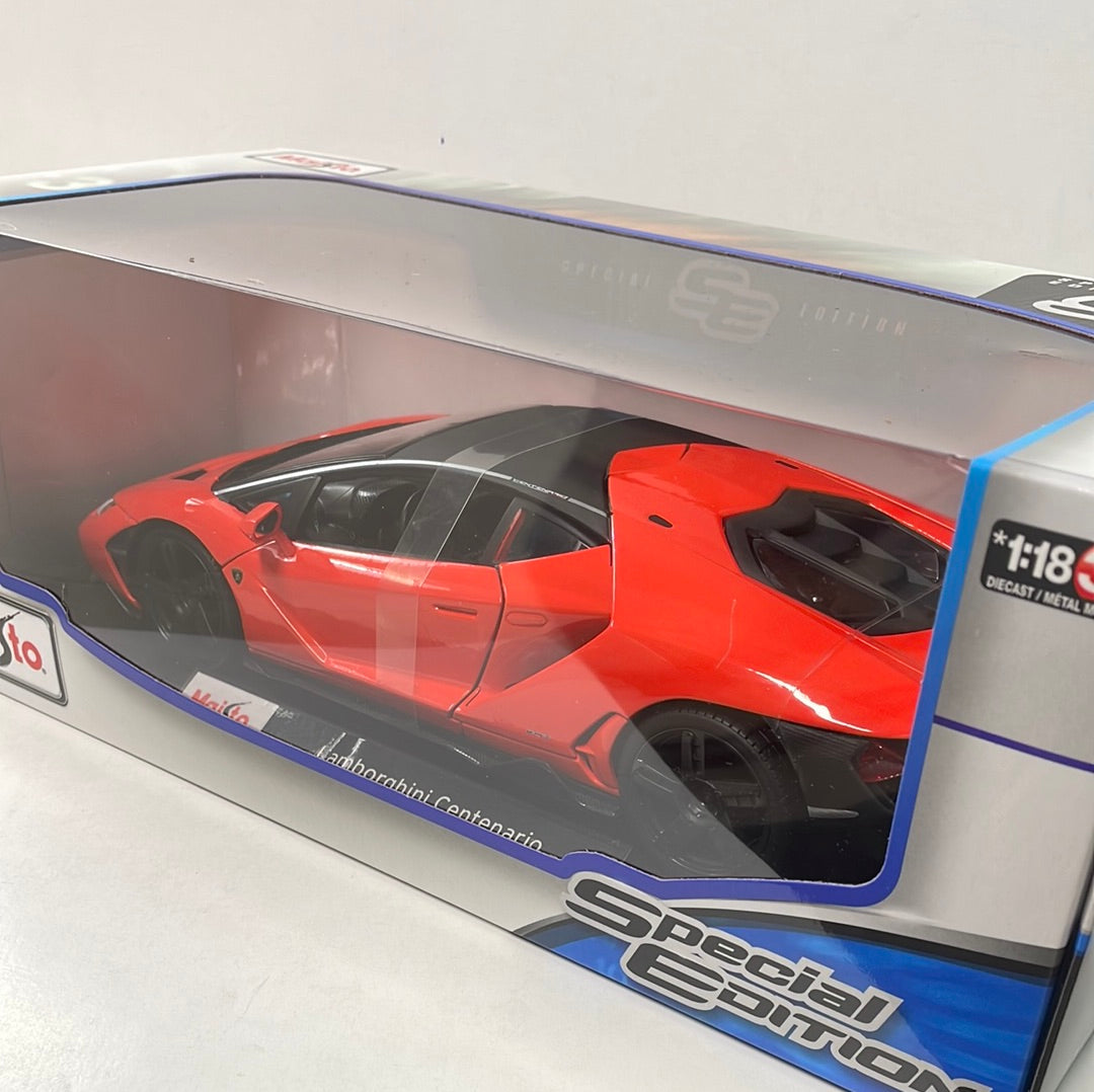 1/18 Maisto Lamborghini Centenario Orange
