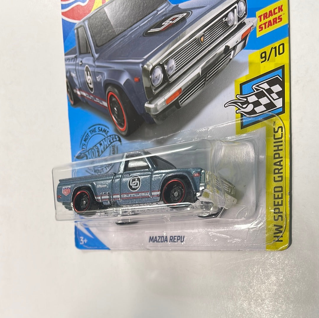 Hot Wheels Mazda Repu Magnus Walker - Damaged Card