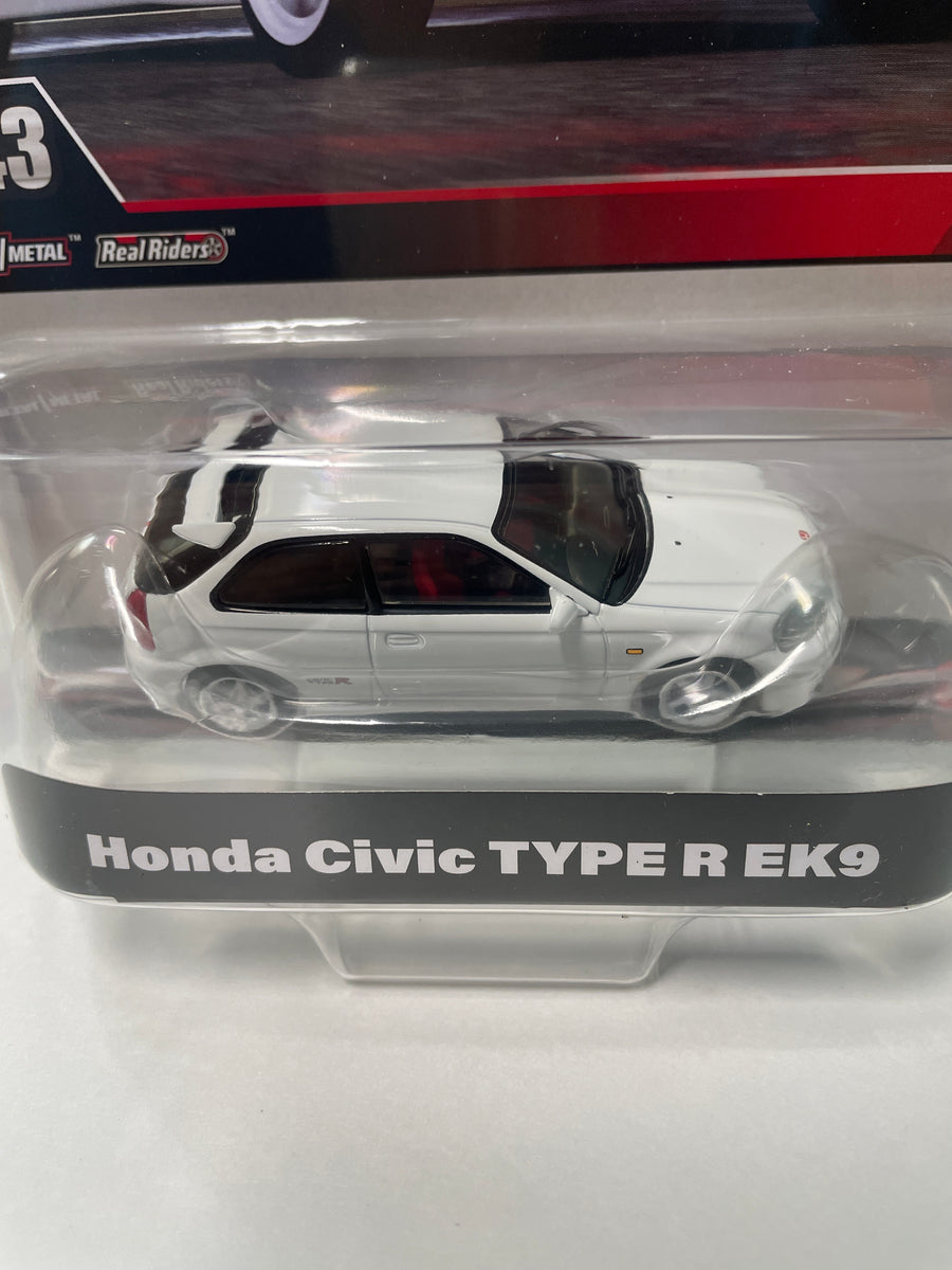 Hot Wheels 1/43 Honda Civic Type R EK9 White – Flipn Diecast