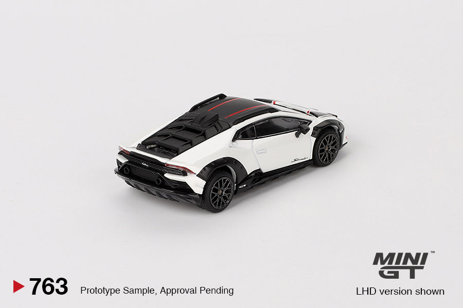 Mini GT 1/64 Lamborghini Huracán Sterrato Bianco Asopo White