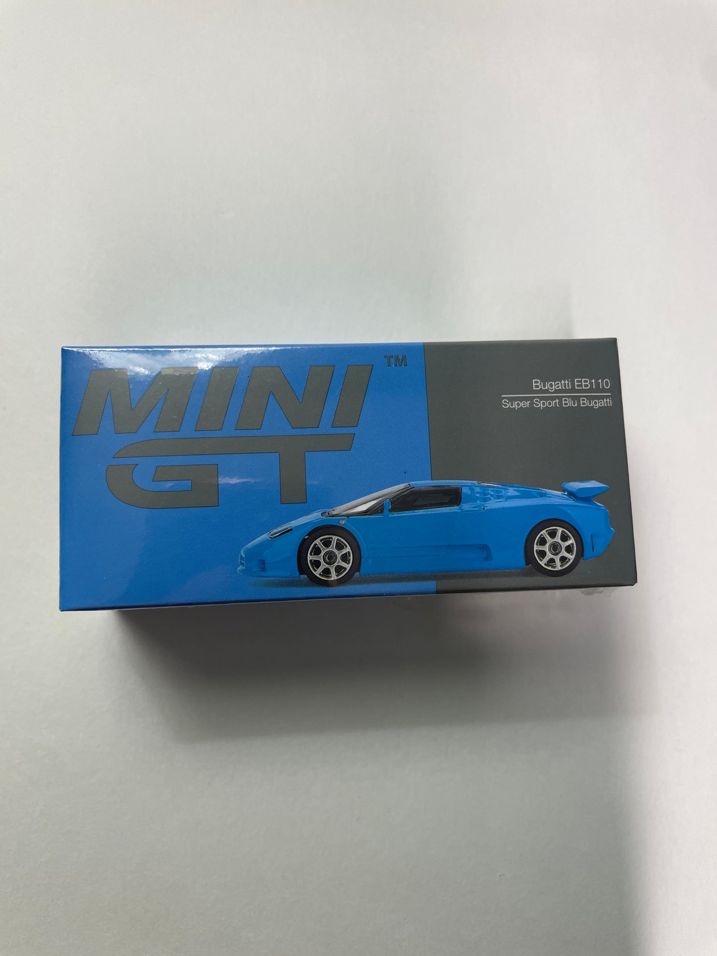 Mini GT 1/64 Bugatti EB110 Super Sport Blu Bugatti Blue - MGT00890-L