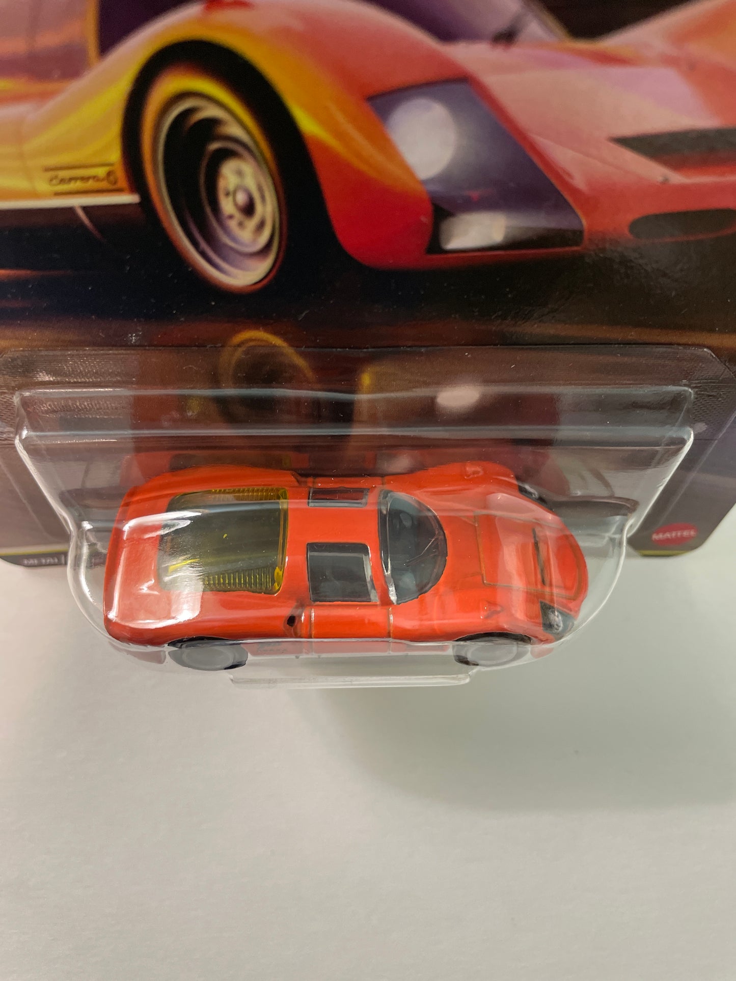 Hot Wheels 1/64 Pop Culture Forza '66 Porsche 906 Carrera 6 Orange - JHW97