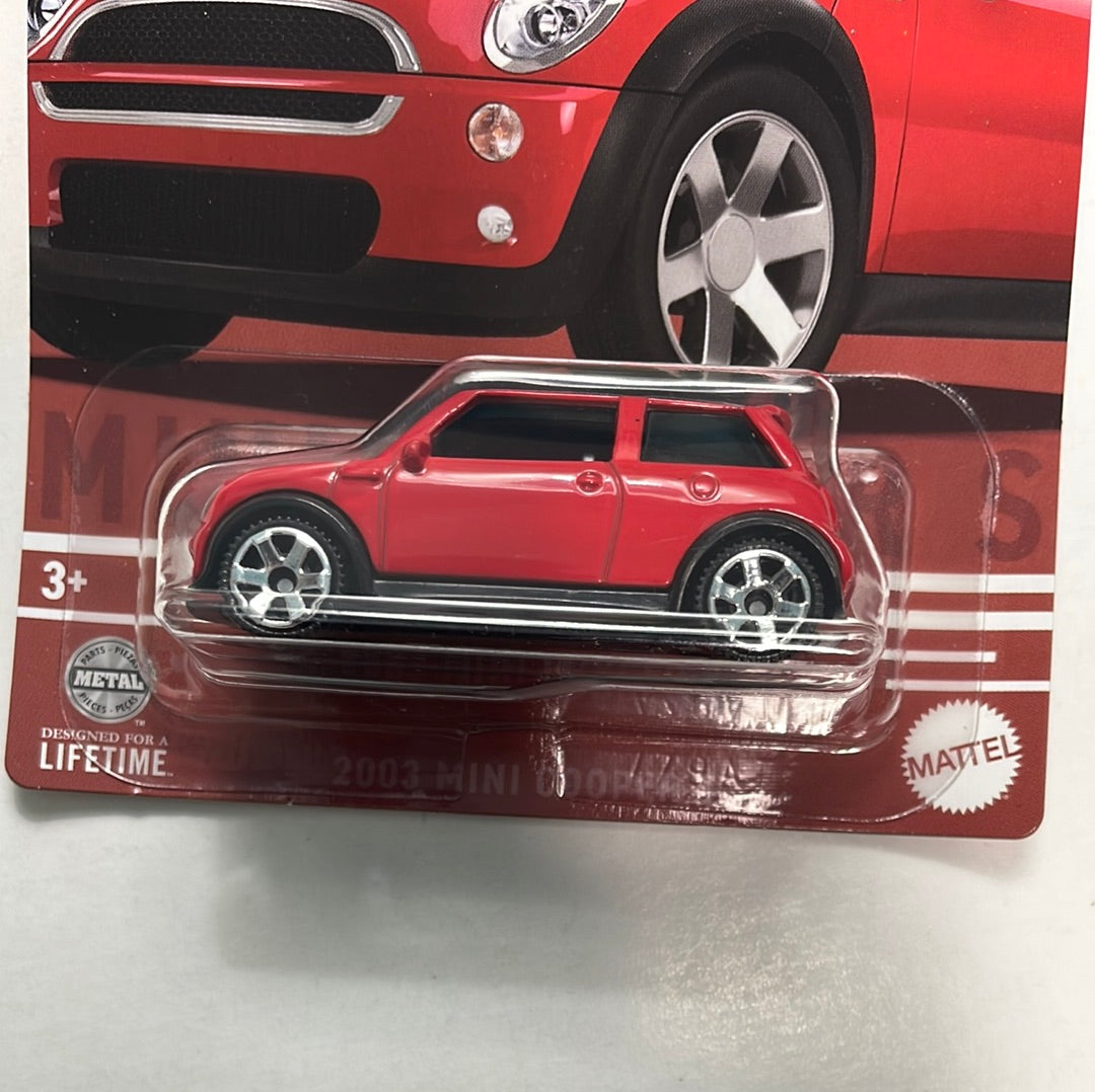 Matchbox 1/64 Mini Series 2003 Mini Cooper S Red