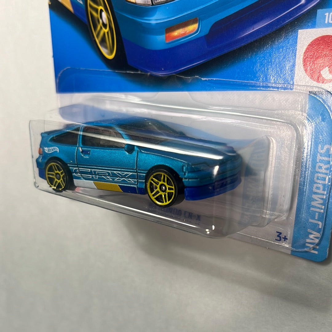 Japan Card* Hot Wheels 1/64 '88 Honda CR-X Blue – Flipn Diecast