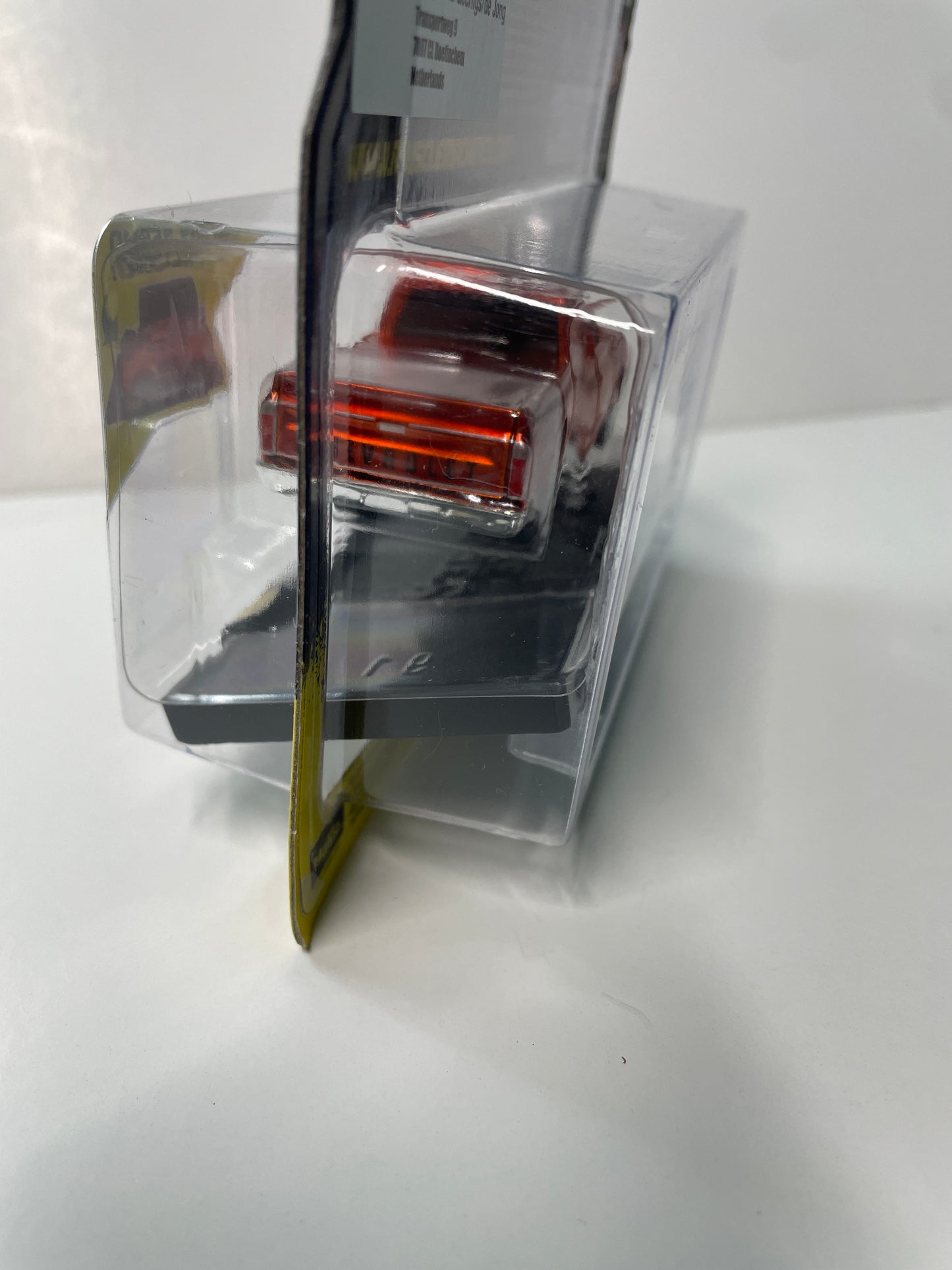 Maisto Muscle Machines 1/64 1972 Chevrolet C10 Pickup Orange Metallic - 15536-15567 - Damaged Box