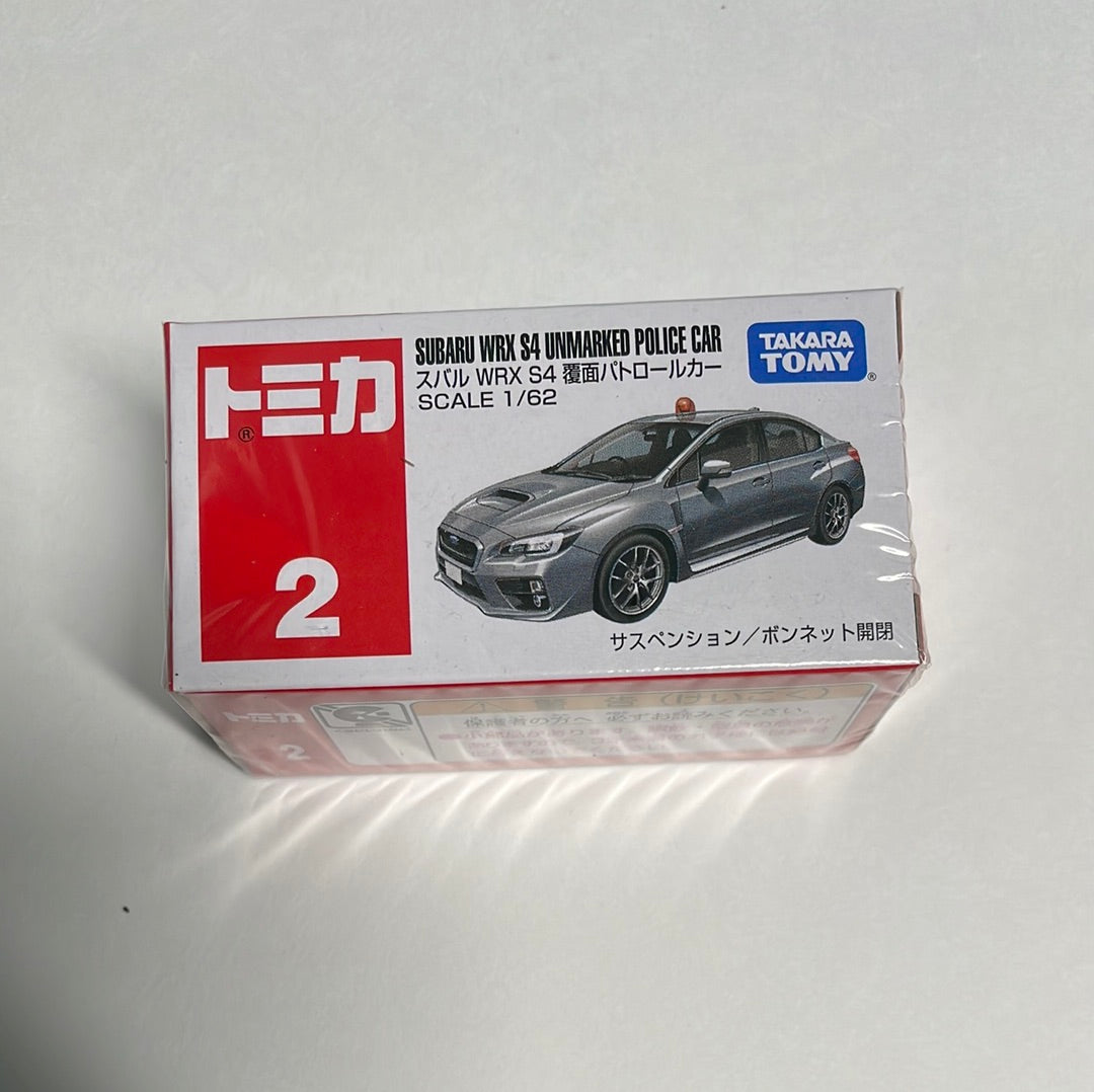 Tomica Subaru WRX S4 Unmarked Police Car n2