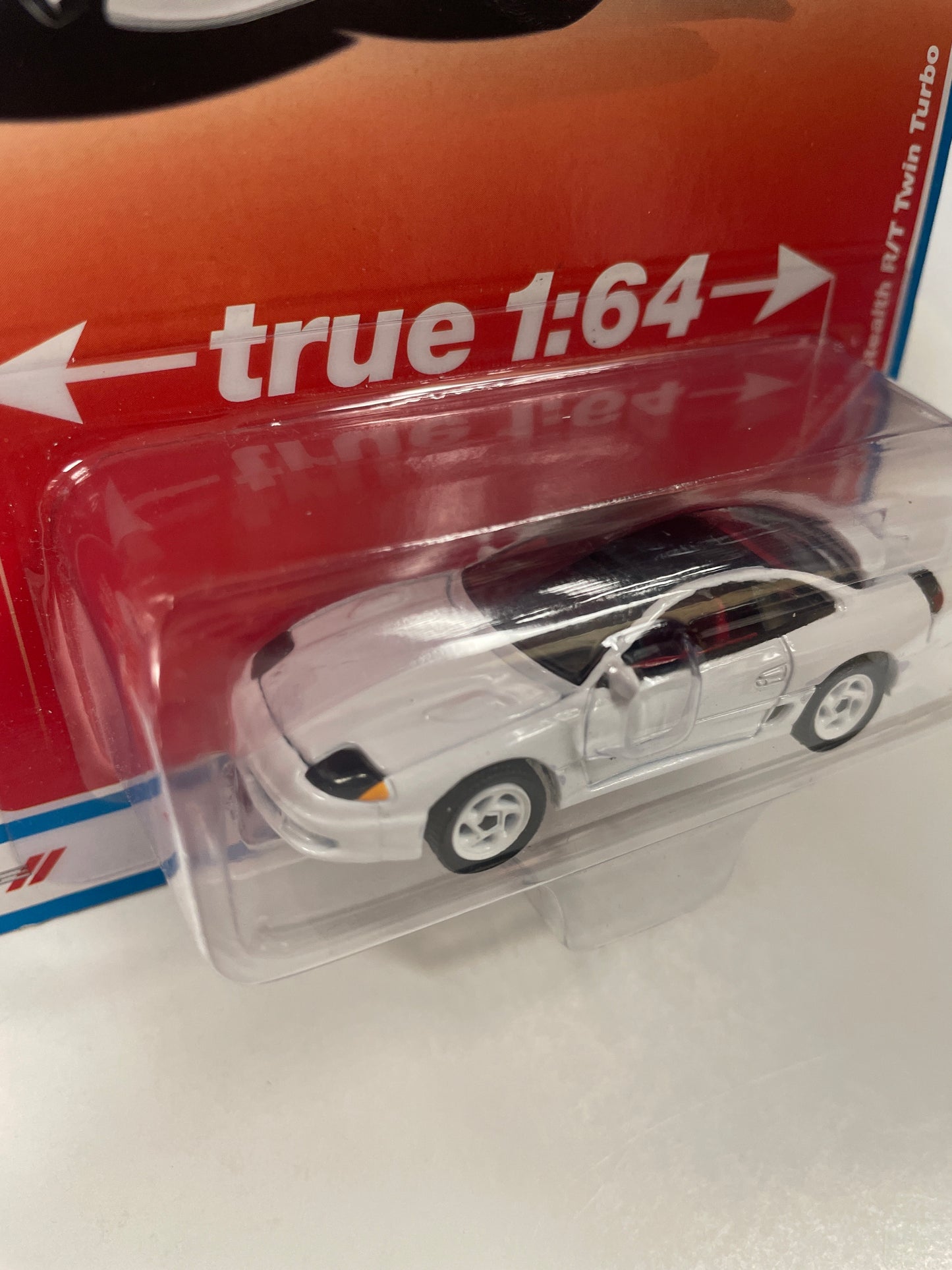 Auto World 1/64 1992 Dodge Stealth R/T Twin Turbo Ver. A White