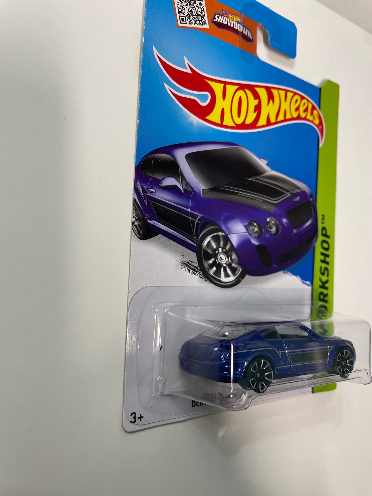 Hot Wheels 1/64 Bentley Continental Supersports Blue