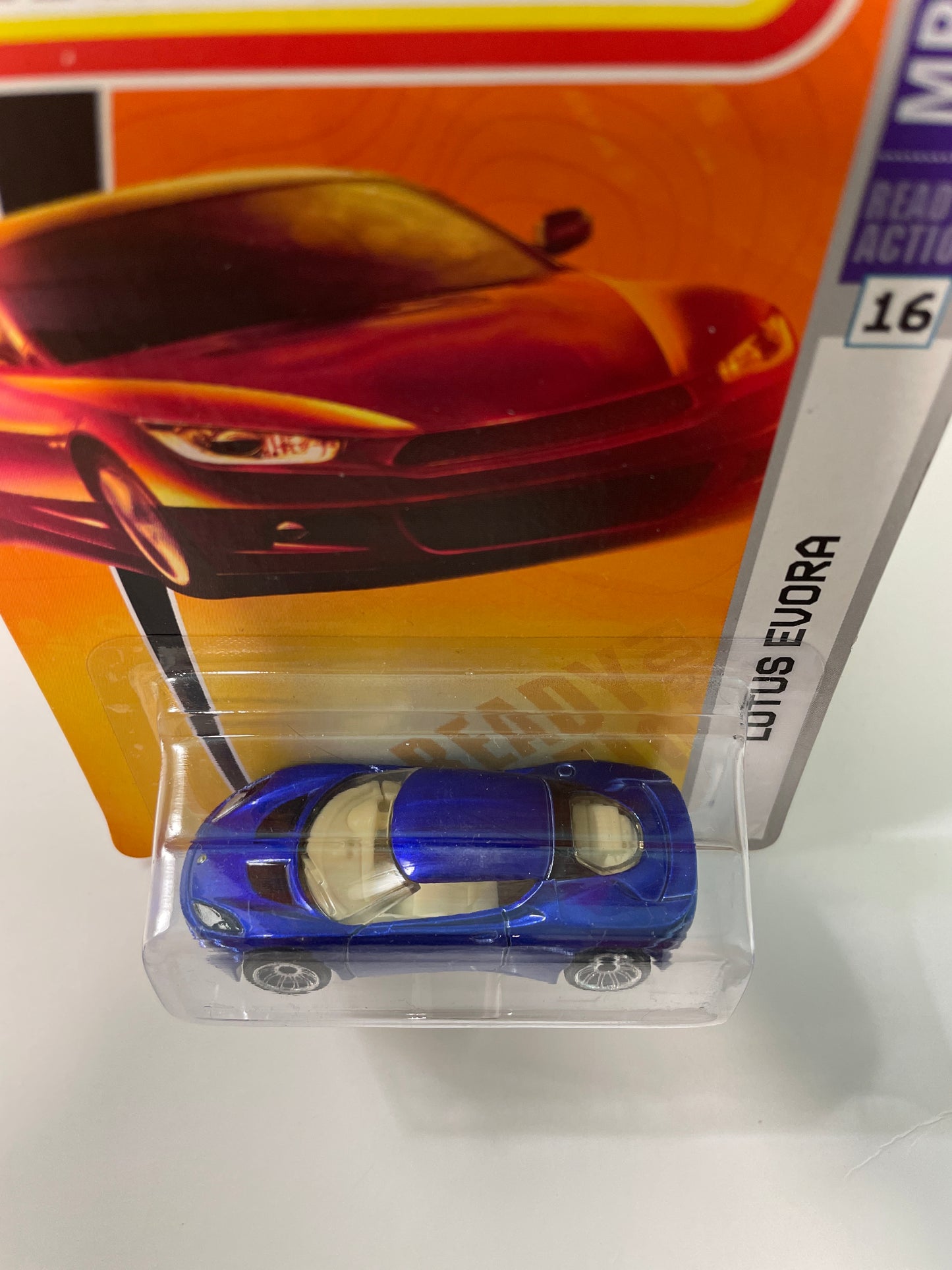 Matchbox 1/64 Lotus Evora Blue