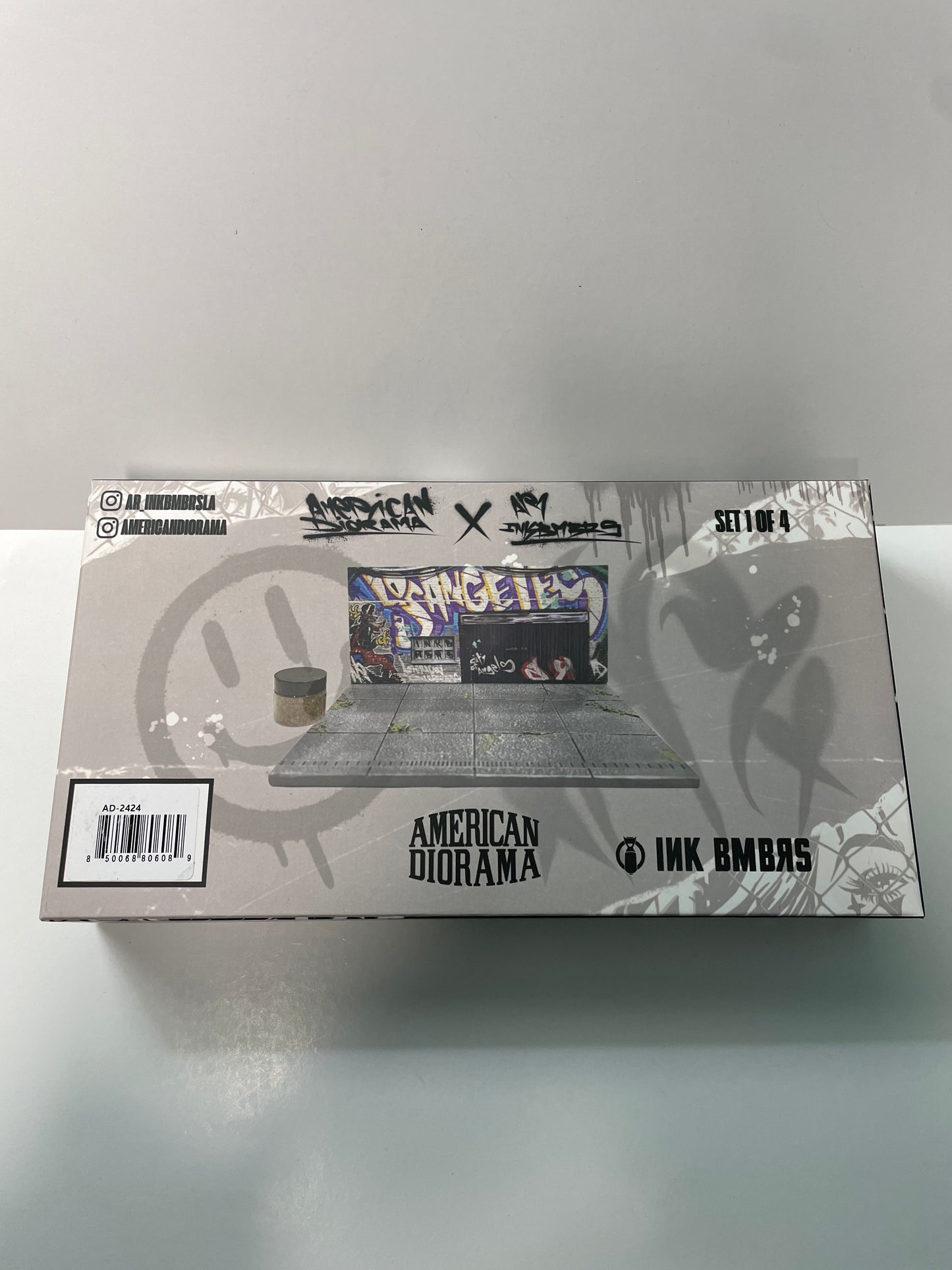 American Diorama 1/64 2024 Art La Graffiti Diorama Street - AD-2424