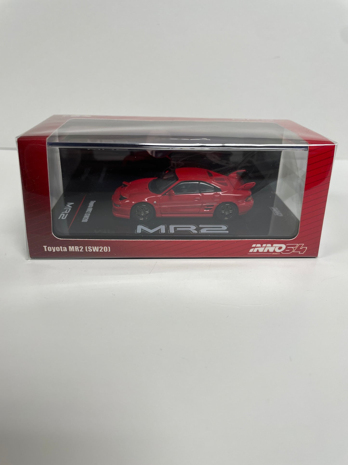 Inno64 1/64 Toyota MR2 (SW20) Red - Damaged Car ( Read Description)