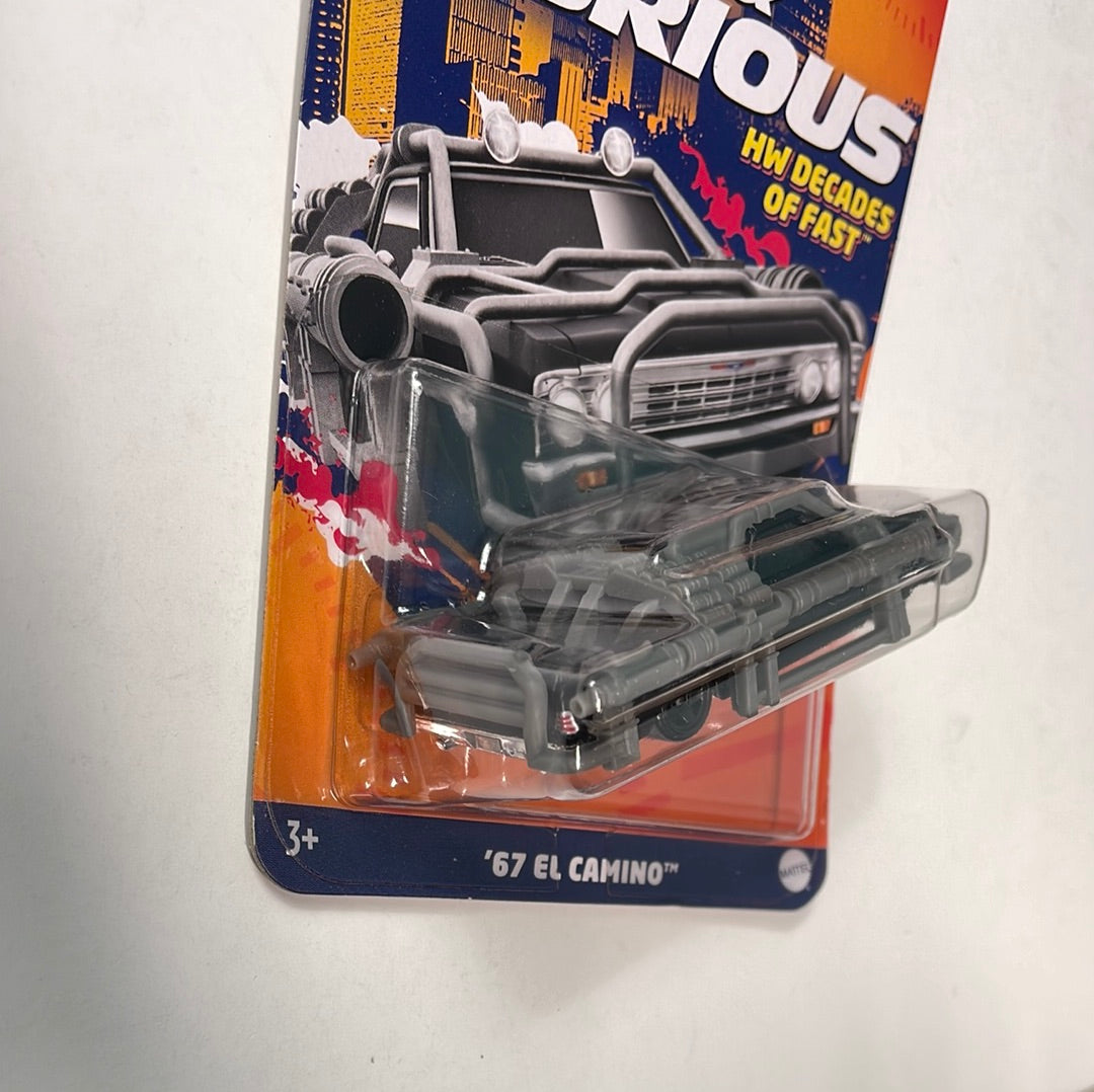 Hot Wheels 1/64 Fast And Furious HW Decades Of Fast ‘67 El Camino Black