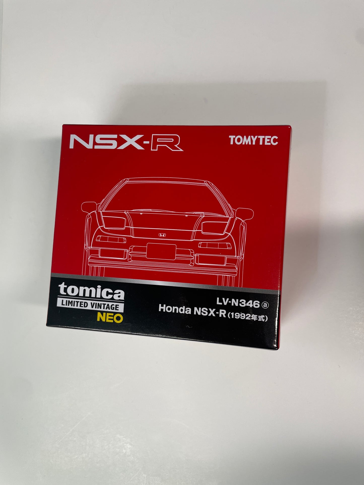 Tomica Limited Vintage Neo 1/64 LV-N346a Honda NSX-R 1992 Model Red